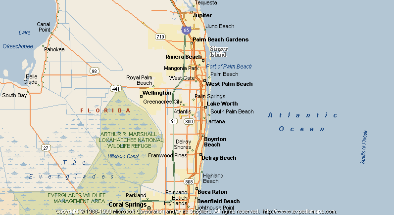 Singer Island Florida Map Map Of Singer Island